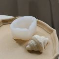 Steamed Cake Making Tool Silicone Bread Candle Mold Simulation Croissant Shape Mousse Cake Mold Creative French Bread Molds Soap Aromatherapy Candle Making Shell.