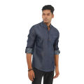 Navy Blue Denim Katua - Denim Shirt For Men - Katuya for Men. 