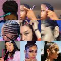 Hair Dye Brushes 3 Sided Comb Hair Edge Control Eyebrow Gel Brush Hairdressing Combs Hair Care Styling Tool Salon Barber Supply. 