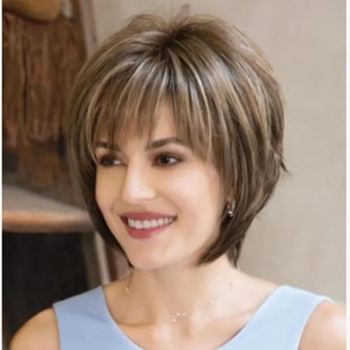 Curly%20Wig%20Girl%20Wig%20Multicolored%20Wigs%20Ladies%20Wig%20Short%20Hair%20Wig%20Headband%20Wig%20Wigs%20Wigs%20For%20Black%20Women%20Human%20Hair%20-%20Image%204
