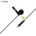 COMICA CVM-M-O2 3.5mm Omnidirectional Microphone Input Line Cable for Sony Wireless Microphones.