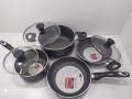 Prestidge Non Stick 7 Pcs Cookware Set IB (Induction Bottom) #.