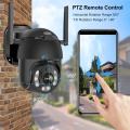 V380 Pro Wifi Security Waterproof Outdoor Surveillance Camera Wifi Motion Detection Smart PTZ Camera - HD 1080p Video and Night Vision. 