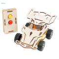 DIY Mini Control Car Toy Classroom Teaching Crafts DIY Educational Toy Physical Experiment. 