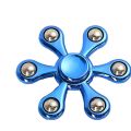 FIDGET SPINNER - METAL + HIGH QUALITY BEARING - PREMIUM FINISH REFLECTIVE METAL COLORS (Multicolor). 
