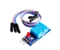 DHT11 DHT-11 DC 3.3V-5V 3 Pin Temperature And Relative Humidity Sensor Module With Matching Doupont Cable Digital Temperature Humidity Sensor Module For Arduino Raspberry Pi Electronics Circuitry & Parts. 