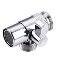 Switch Faucet Adapter Kitchen Sink Splitter Diverter Valve Water Tap Connector.