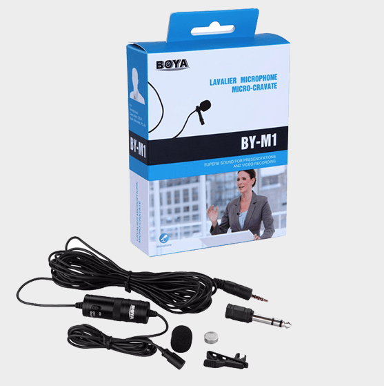 BOYA M1 Microphone For Smartphone, DSLR, Laptop, MacBook