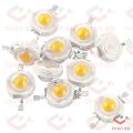 5Pcs- White 3W LED SMD Chip 3v 3.8v Super Bright Intensity SMD COB Light DIY. 