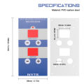 NY-D04 1set Panel Film for Digital Spot Welding Time and Current Controller Welders.
