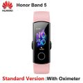 Huawei Honor Band 5 Smart Wristband With Oximeter AMOLED Touch Color Screen Swim Posture Detect 5ATM Waterproof - Global Version.