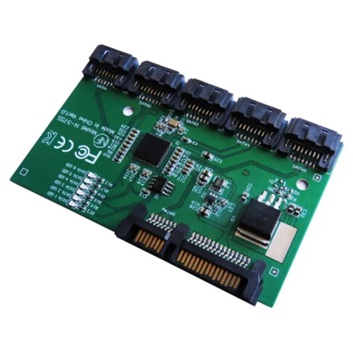 SATA%20Expansion%20Card%201%20to%205%20Port%20SATA3.0%20Controller%20Card%20Motherboard%20SATA%20Port%20Multiplier%20Riser%20Card%20HUB%20Adapter%20Easy%20Install%20-%20Image%204