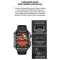 New QW88 Smart Watch Magnetic Suction Charging Bluetooth Call Gaming NFC Heart Rate Sleep Monitor Pedometer Multi-Sport Mode Smartwatch. 