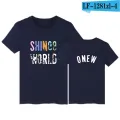 Shinee World T Shirt Kpop Fashion Men Women T Shirts Casual Summer Short Sleeve Tee Shirt Korean Style Plus Size T-shirt Tops. 