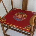 Rosewood Seat Cushion Rosewood Cushion Chinese Seat Cushions Classical Solid Wood Dining Chair Officer's Cap Circle Chair Cushion Thickened Custom.