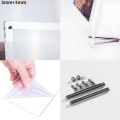 A4 Acrylic Photo Frame Display Stand Paper Holder Certification Holder for Bedroom Dormitory Tabletop Decorations. 