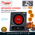 Prestige gold Infrared Cooker- inverter technology 2024 Special Black edition.