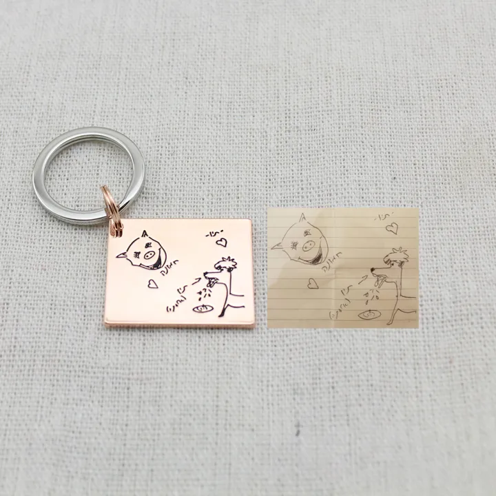 Customized%20Children%20Actual%20Drawing%20Keychain%20Kids%20Artwork%20Personalized%20Custom%20Photo%20Art%20Keychain%20Jewelry%20Gift%20-%20Image%205
