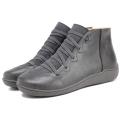 Women Fashion Ankle Boots Women Flat British Wind Retro Boots Women Autumn and Winter Martin Boots Ladies Waterproof Warm Boots. 