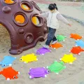 Kids Stepping Stones Cute Portable Jump Stones for Kindergarten Toddlers Girl 12 pieces. 