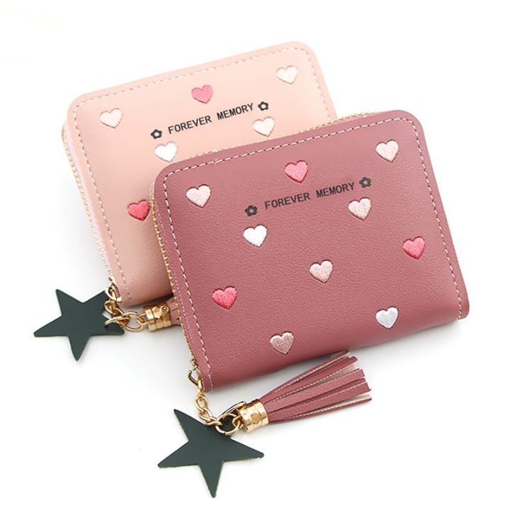 Women%20Small%20Wallet%20Ladies%20Mini%20Tassel%20Wallet%20Cute%20Girl%20Short%20Zipper%20Lovely%20Pu%20Leather%20Coin%20Purse%20Female%20Hand%20Wallet%20Purse%20-%20Image%206