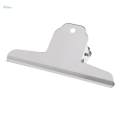 Extra Large Bulldog Clips, 4 Pack - 6 Inch Jumbo Stainless Steel Giant Binder. 