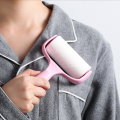 Handle Sticky Roller Pet Hair Clothes Carpet Tousle Remover Sticker Tear-off Sticky Wool Roller With Cover Lint Removal Tools 1Set.