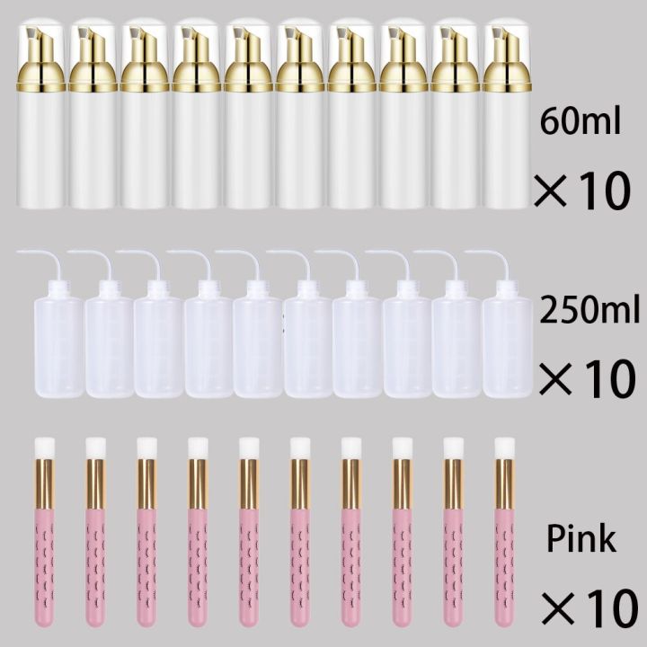 Eyelash%20Extension%20Cleansing%20Kit%2060ML%20Mousse%20Liquid%20Foam%20Dispense%20Pump%20Bottle%20Eyelash%20Extension%20Brush%20250ML%20Eyelash%20Rinse%20Bottle%20-%20Image%207