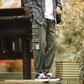 HOUZHOU Black Cargo Pants Men Streetwear Fashion Men's Cargo Trousers Kan Style Trousers for Men Jogg Harajuku Plus Size. 