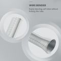 5pcs Spring Tube Bender 210mm 1/4inch-5/8inch Spring Steel Hand Tools. 