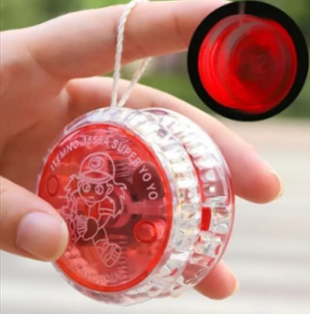 Yoyo kids toy Lighting futures ( 1 pcs )..baby toy yoyo