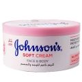 UAE Johnson's Soft Cream Face and Body - 200 ml. 