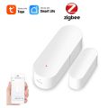 Zigbee Smart Control Door and Window Sensor Home Safety Alarm - white. 