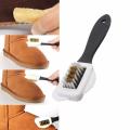 3-Side Shoe Suede Leather Nubuck Shoes Cleaning Brush Cleaner Boot Stain Dust Sunlight Mall.