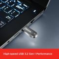 SanDisk 64GB Ultra Luxe™ USB 3.2 Gen 1 CZ74 Flash Drive (150Mb/s, R) Full Cast Metal, Supported by Windows 7, Windows 8, Windows 10, and macOS # SDCZ74-064G-G46. 