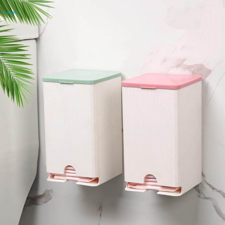 3x Wall Mounted Storage Box Female Sanitary Pad Holder for Vanity