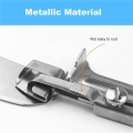 Adjustable Width Rolled Hemmer Foot Sewing Machine Rolled Hem Attachment Hemming Tool (15-25mm). 