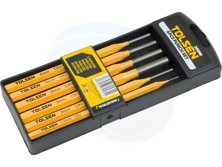 TOLSEN%206Pcs%20%20Nail%20Punch%20Tool%20Set%20with%20Case%20(HRC56-62)%20Industrial%20Model:%2025090%20-%20Image%208