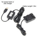 5v Power Supply Usb Lp-E6 Ack-E6 Dr-E6 Power Adapter For Eos 5d Ii Iii 5d2 5d3 6d 60d 70d 80d.