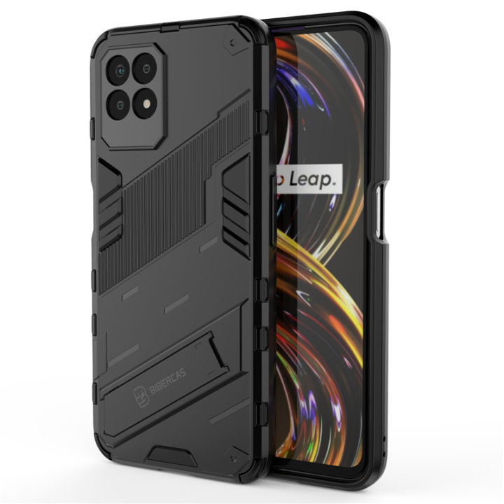 Vantime%20for%20Realme%20Narzo%2050%20Case%20Kickstand%20Ultra%20Thin%20Shockproof%20Matte%20Back%20Cover%20-%20Image%203