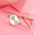 skmei 1805 quartz watches ladies watches with bracelets fashion luxury waterproof rose gold watch.