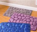 1Pcs Cobblestone Embossed Bathroom Bath Mat Non-slip Carpets In Wash Basin Bathtub Rug Shower Room Doormat Memory Foam Pad. 