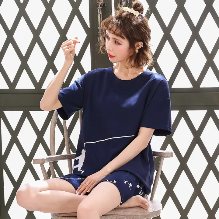 Couple%20Nightwear%20Suit%20Summer%20Sweet%20Cute%20Short%20Sleeve%20Pajamas%20Heart%20Pattern%20Homewear%20Men%20Plus%20Size%20M-3XL%20Cotton%20Pijamas%20Mujer%20-%20Image%206