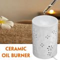 【Daily Necessities For Anyone Store】Light Electric Wax Melts Warmer Lamp Hollow Craft Oil Burner Aromatherapy Fragrance Lamp Home Decor. 