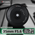 7artisans MF Full Frame 35mm F5.6 Ultra-thin Pancake Lens for Camera Photography with Sony E A6400 Nikon ZFC Canon RF L Mount. 