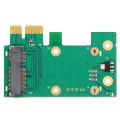 Mini PCIE to PCIE Fine Workmanship Simple Operation Lightweight Portable PCB Material Net Card Adapter. 