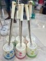 Toilet bowl cleaning set with soft bristle brush Toilet bowl brush and holder Bathroom cleaning brush.