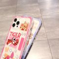 Olige Case For Realme GT NEO 2 Master C35 C31 C25Y C21Y C25s C25 C21 Narzo 50i 50A 30A 20 9i 8i 9 8 7 Pro C17 C15 C12 C11 X50 X70 X60 Pro 7i 6i 5 5i 5s Trend Cartoon Winnie Pooh Straight Edge Shockproof For Couple Soft Phone Case Cover 1.