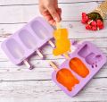 🍦 3/4 Hole Ice Cream Mold | DIY Popsicle Maker 🧊 | Silicone Frozen Dessert Mould.