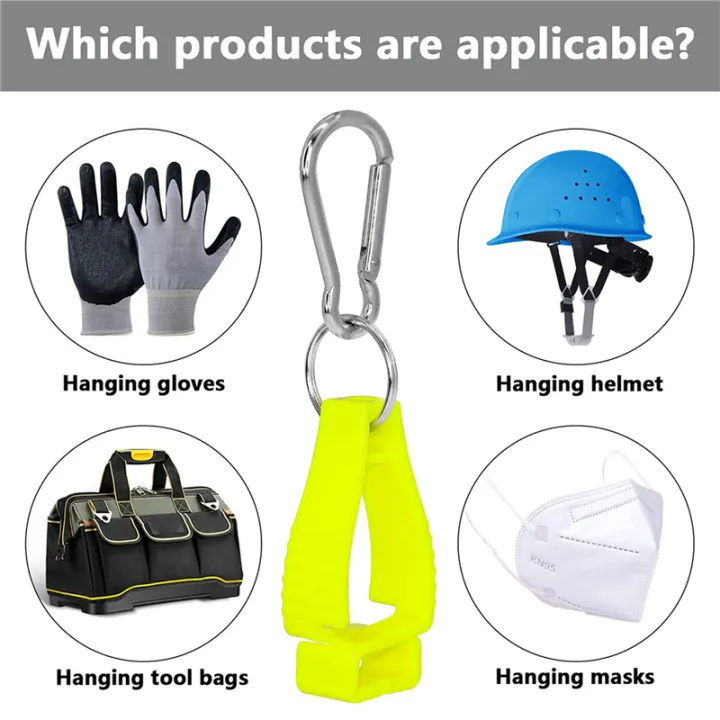 NXFDSIOZ%202X%20Glove%20Clips%20for%20Work%20Glove%20Holders%20Glove%20Belt%20Clip%20with%20Metal%20Carabiners%20for%20Construction%20Worker%20Guard%20Labor(Yellow)%20-%20Image%203